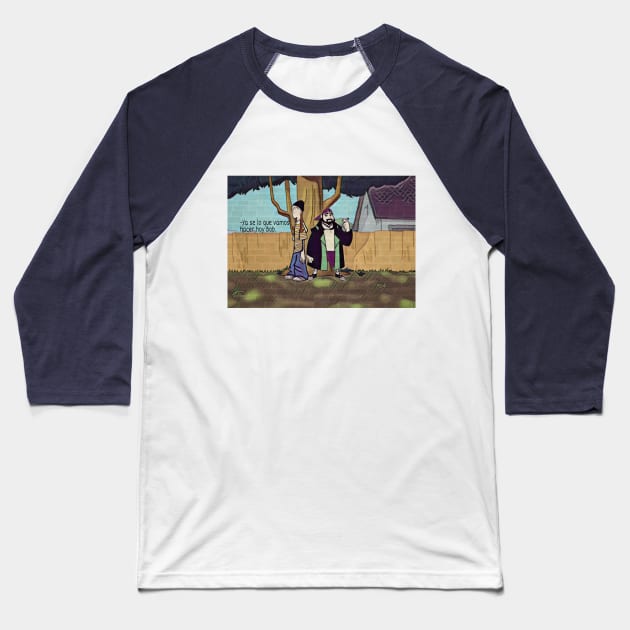 Jay and Bob Summer Vacation Baseball T-Shirt by ErianRowan